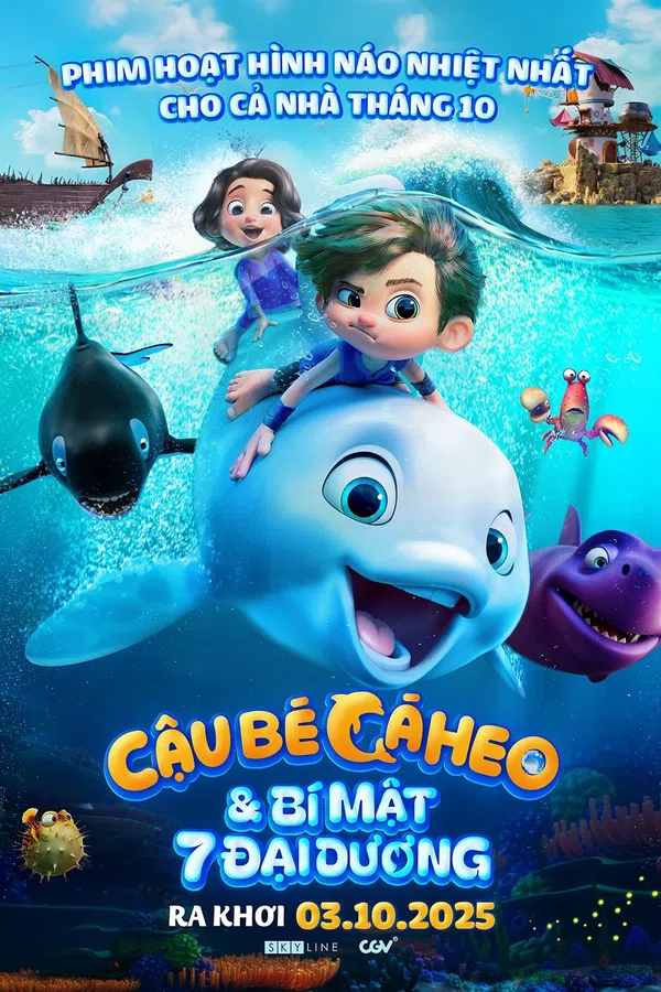 Xem Phim Cậu Bé Cá Heo: Bí Mật 7 Đại Dương Vietsub HD Online