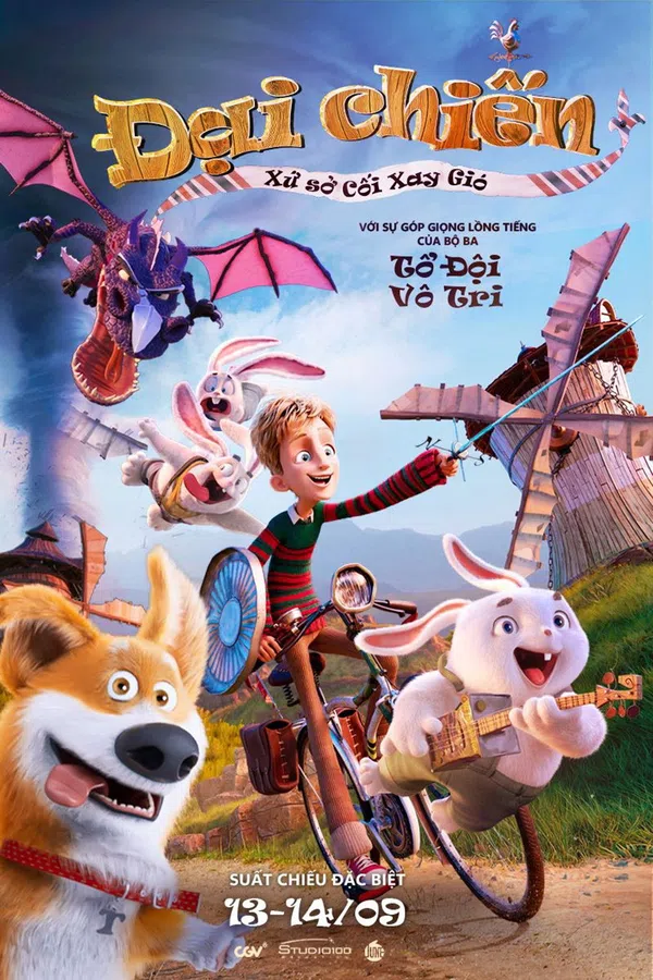 Xem Phim Đại Chiến Xứ Sở Cối Xay Gió (Gigantes, una Aventura extraordinaria) Vietsub HD Online