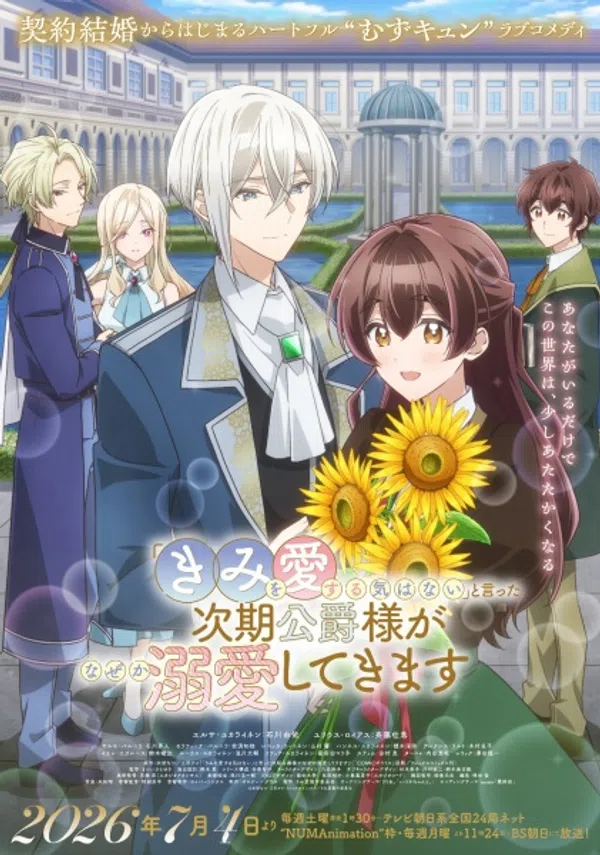Poster phim Kimi wo Aisuru Ki wa Nai to Itta Jiki Koushaku-sama ga Nazeka Dekiai shitekimasu trên RoPhim