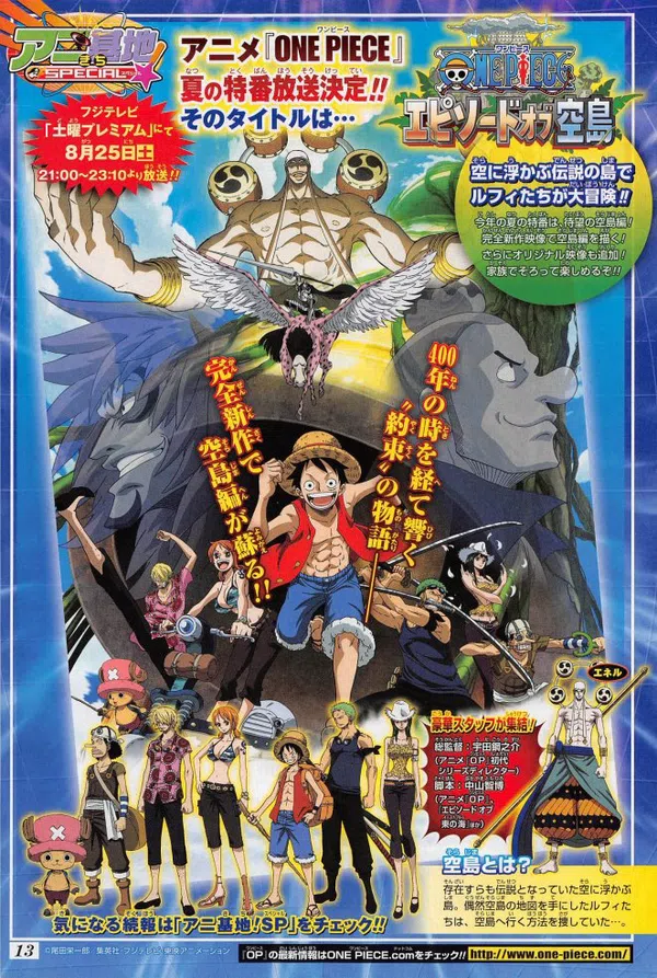 Xem Phim Vua Hải Tặc: Chương Skypiea Vietsub HD Online